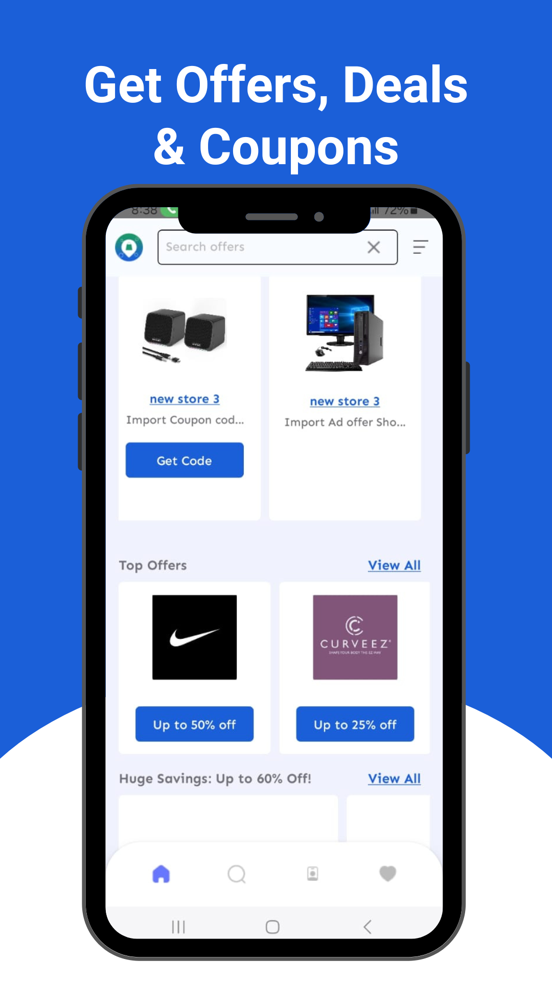 Get Offers, Deals & Coupons